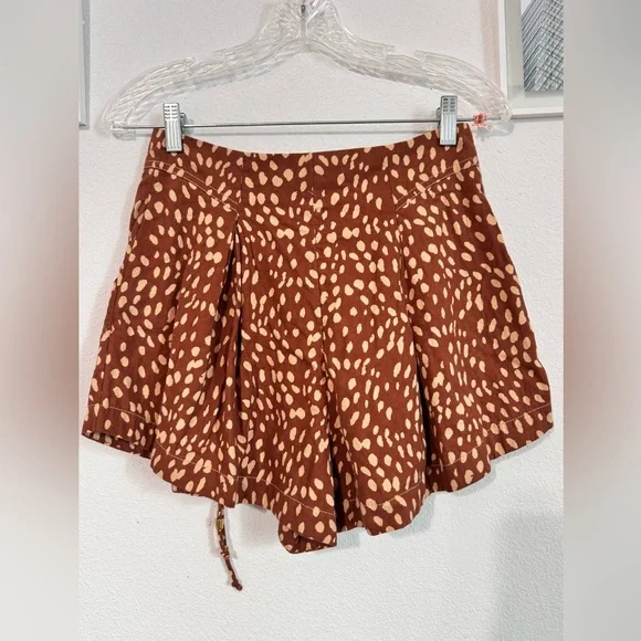 Free People Bennett Crop Cotton Shorts - Picture 4 of 9